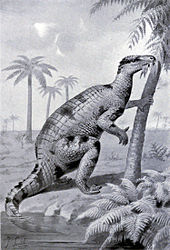 Iguanodon_feeding